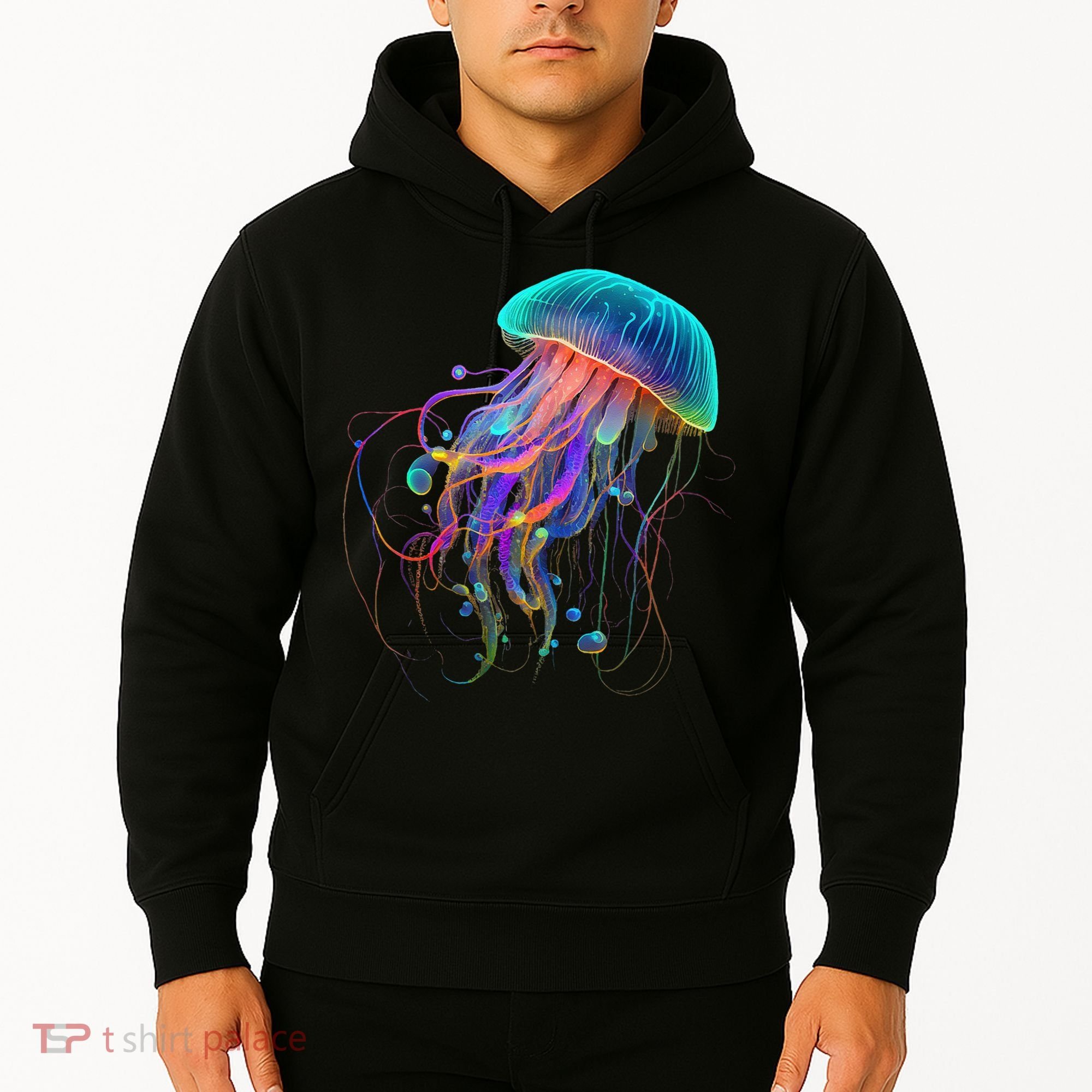 Jellyfish Ocean Animal Scuba Diving Jelly Fish Hoodie