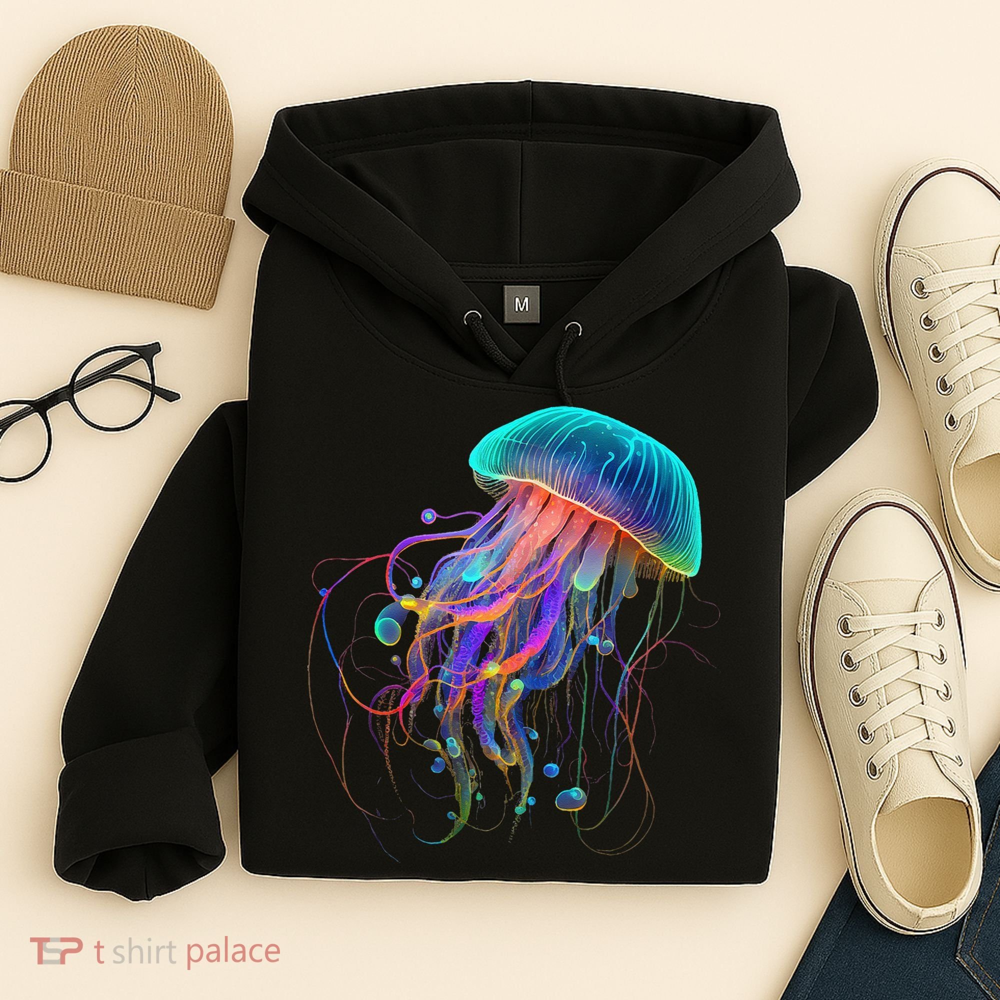 Jellyfish Ocean Animal Scuba Diving Jelly Fish Hoodie