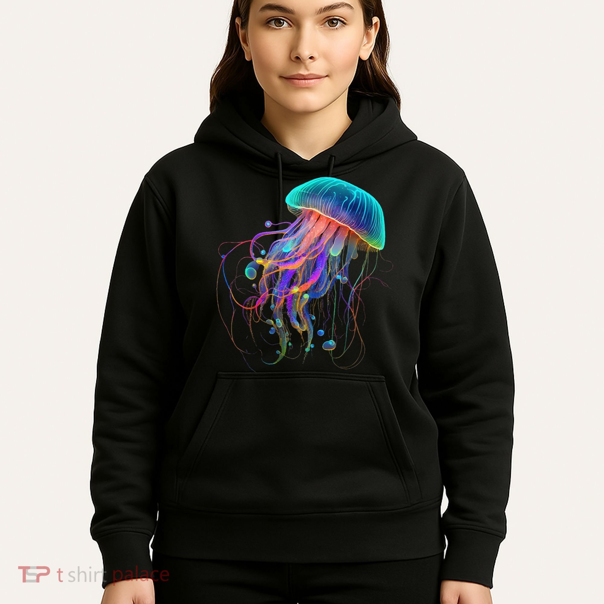 Jellyfish Ocean Animal Scuba Diving Jelly Fish Hoodie
