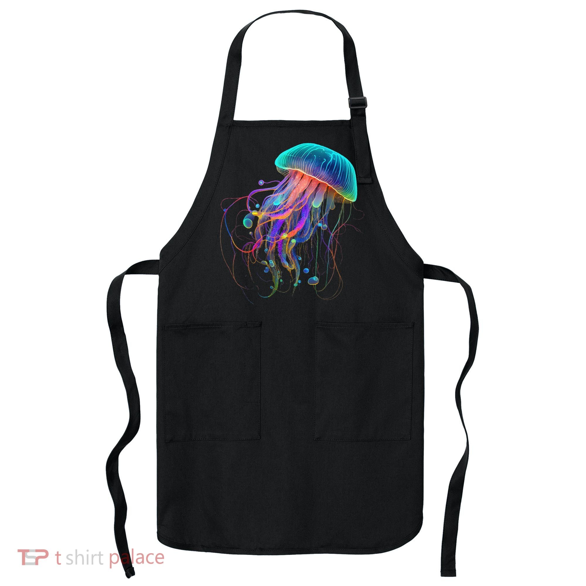 Jellyfish Ocean Animal Scuba Diving Jelly Fish Apron
