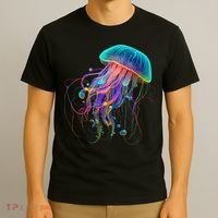 Jellyfish Ocean Animal Scuba Diving Jelly Fish T-Shirt thumb 3