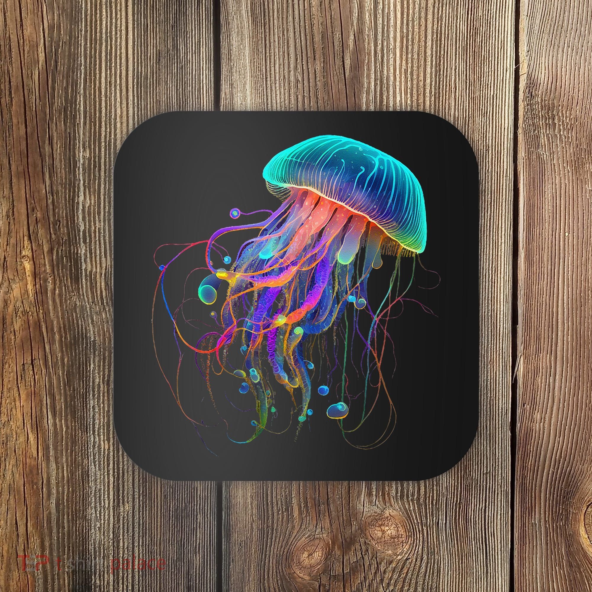 Jellyfish Ocean Animal Scuba Diving Jelly Fish Coaster