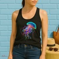 Jellyfish Ocean Animal Scuba Diving Jelly Fish Women's Tank Top thumb 2
