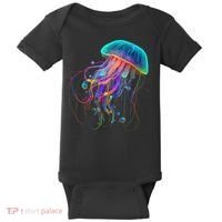 Jellyfish Ocean Animal Scuba Diving Jelly Fish Baby Bodysuit thumb 0