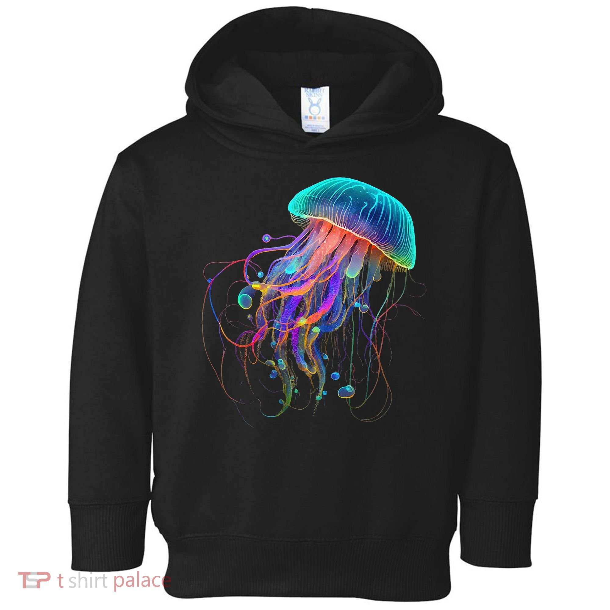 Jellyfish Ocean Animal Scuba Diving Jelly Fish Toddler Hoodie