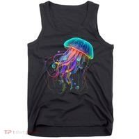 Jellyfish Ocean Animal Scuba Diving Jelly Fish Tank Top thumb 0