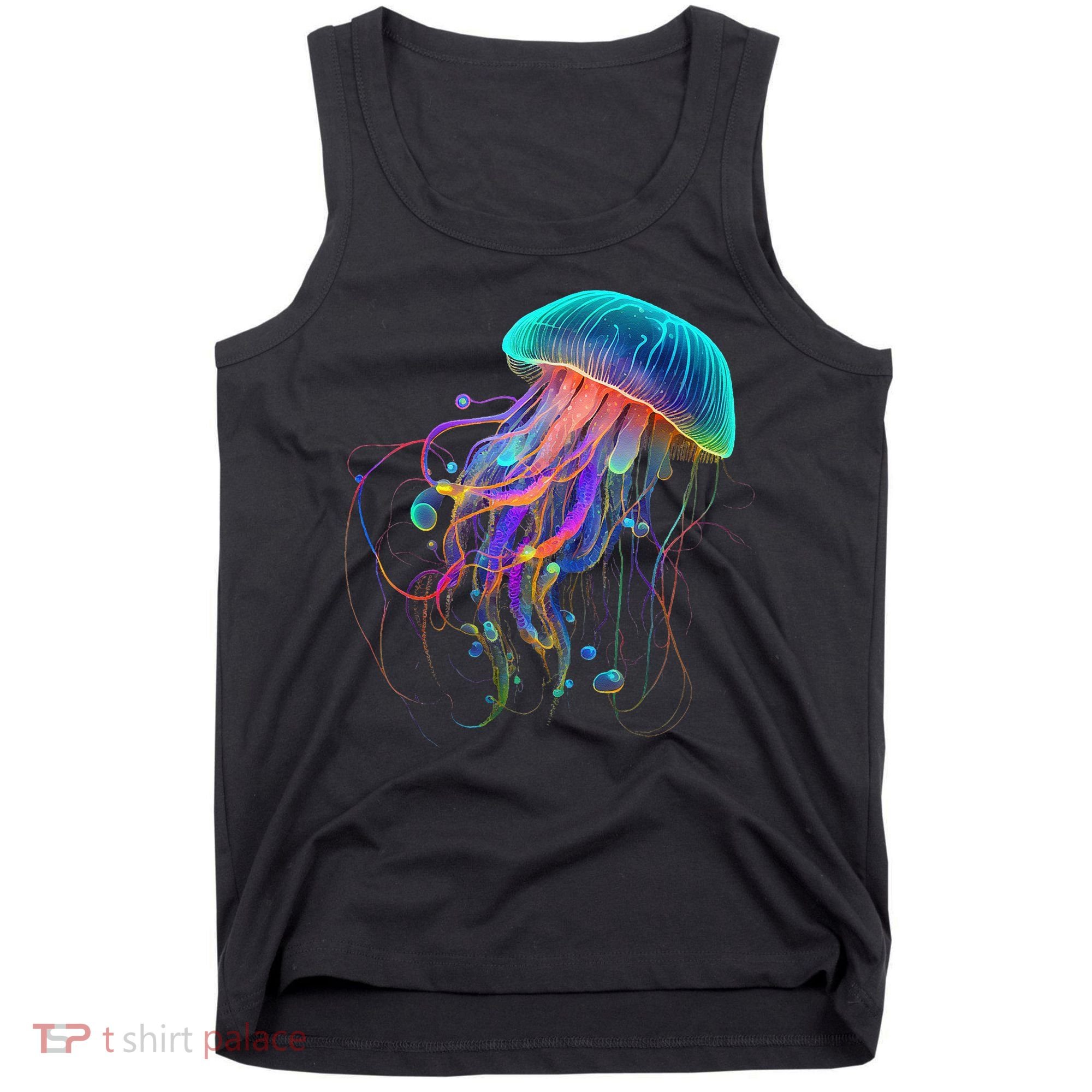 Jellyfish Ocean Animal Scuba Diving Jelly Fish Tank Top