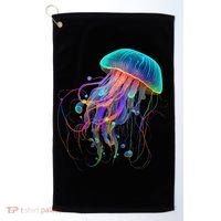 Jellyfish Ocean Animal Scuba Diving Jelly Fish Golf Towel thumb 0