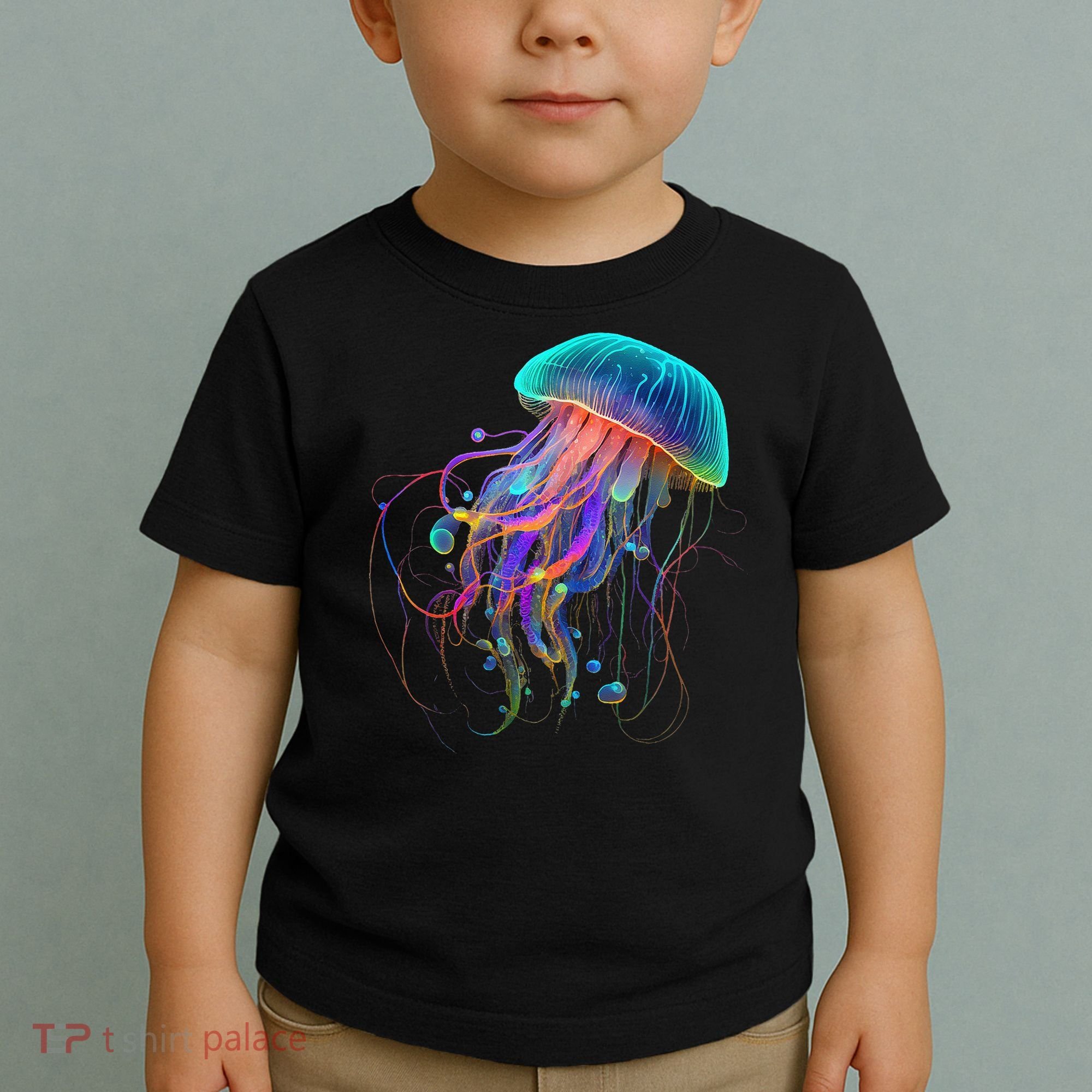 Jellyfish Ocean Animal Scuba Diving Jelly Fish Toddler T-Shirt