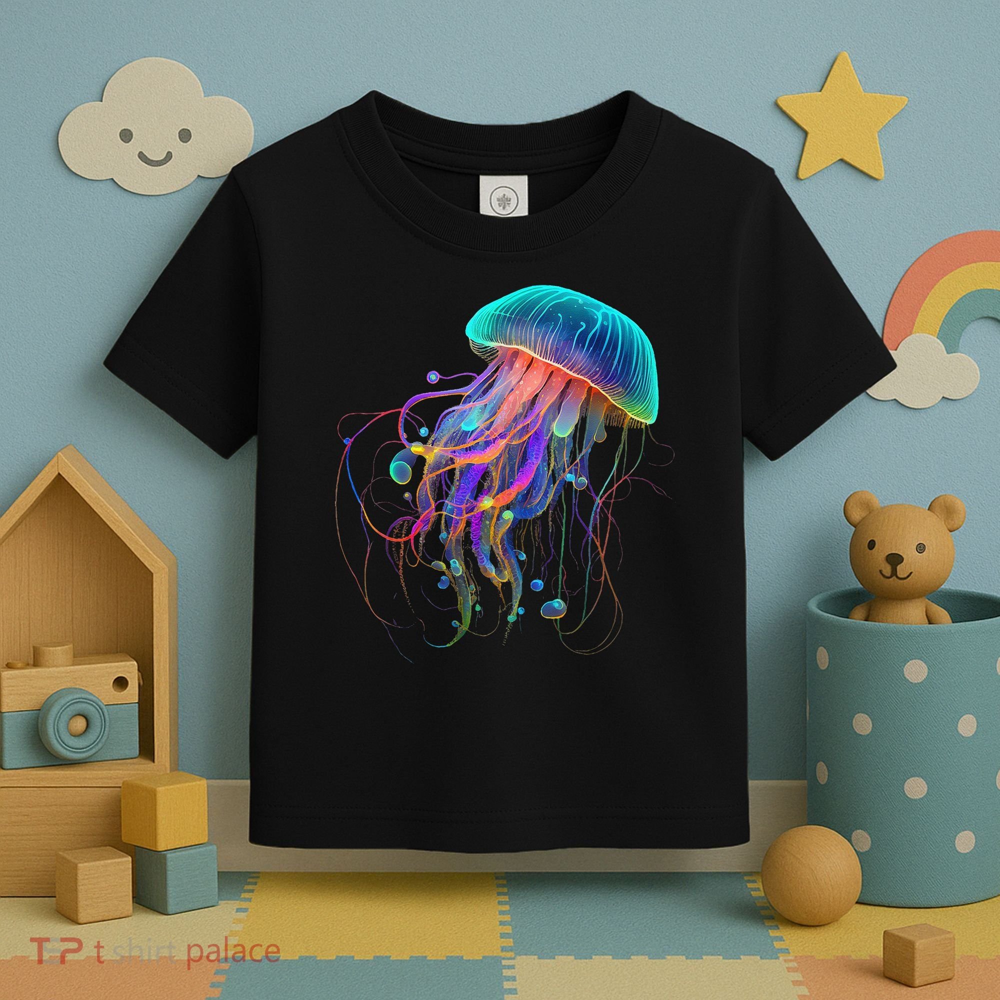 Jellyfish Ocean Animal Scuba Diving Jelly Fish Toddler T-Shirt