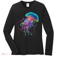 Jellyfish Ocean Animal Scuba Diving Jelly Fish Women's Long Sleeve Shirt thumb 0