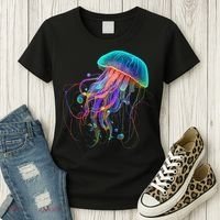 Jellyfish Ocean Animal Scuba Diving Jelly Fish Women's T-Shirt thumb 3