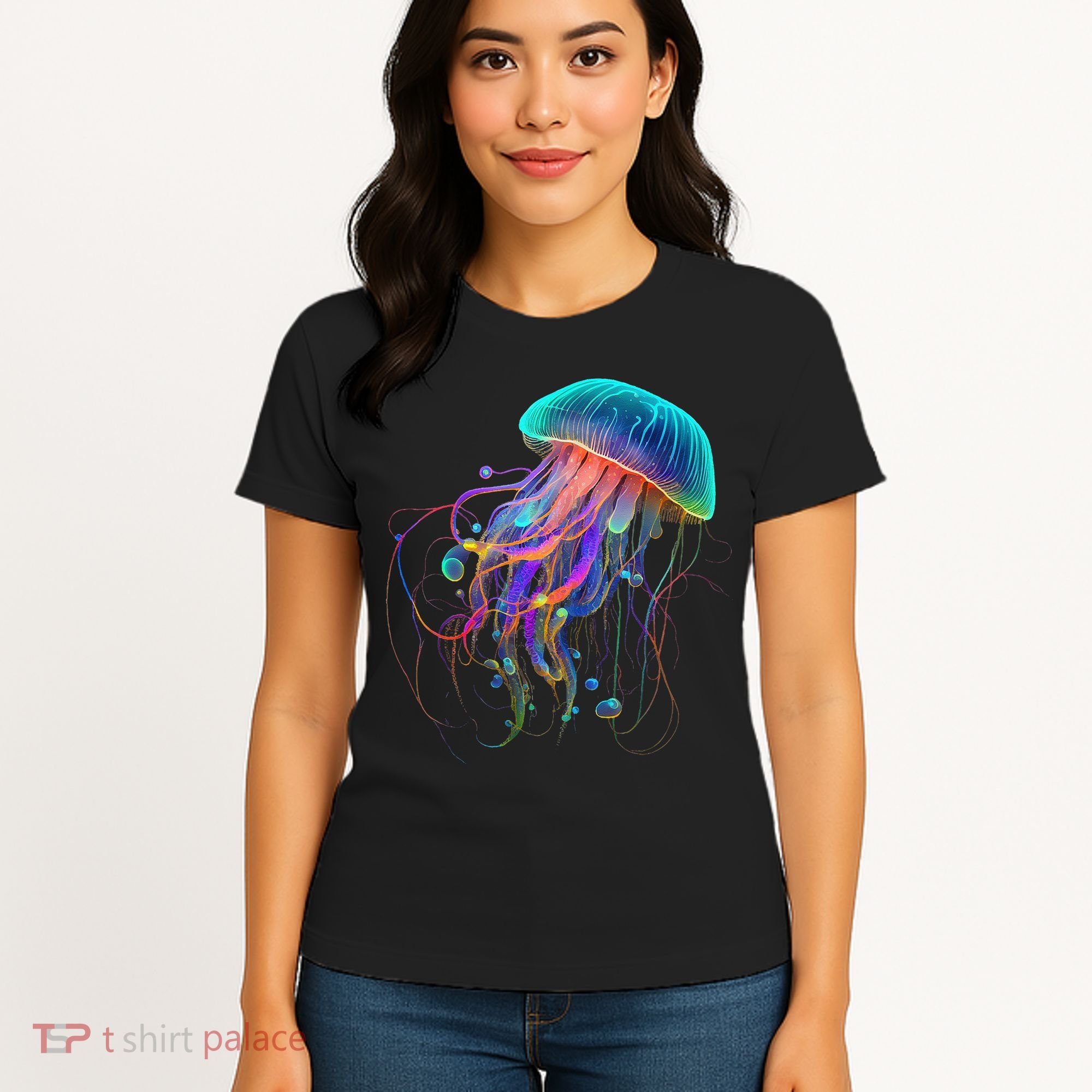 Jellyfish Ocean Animal Scuba Diving Jelly Fish Women's T-Shirt