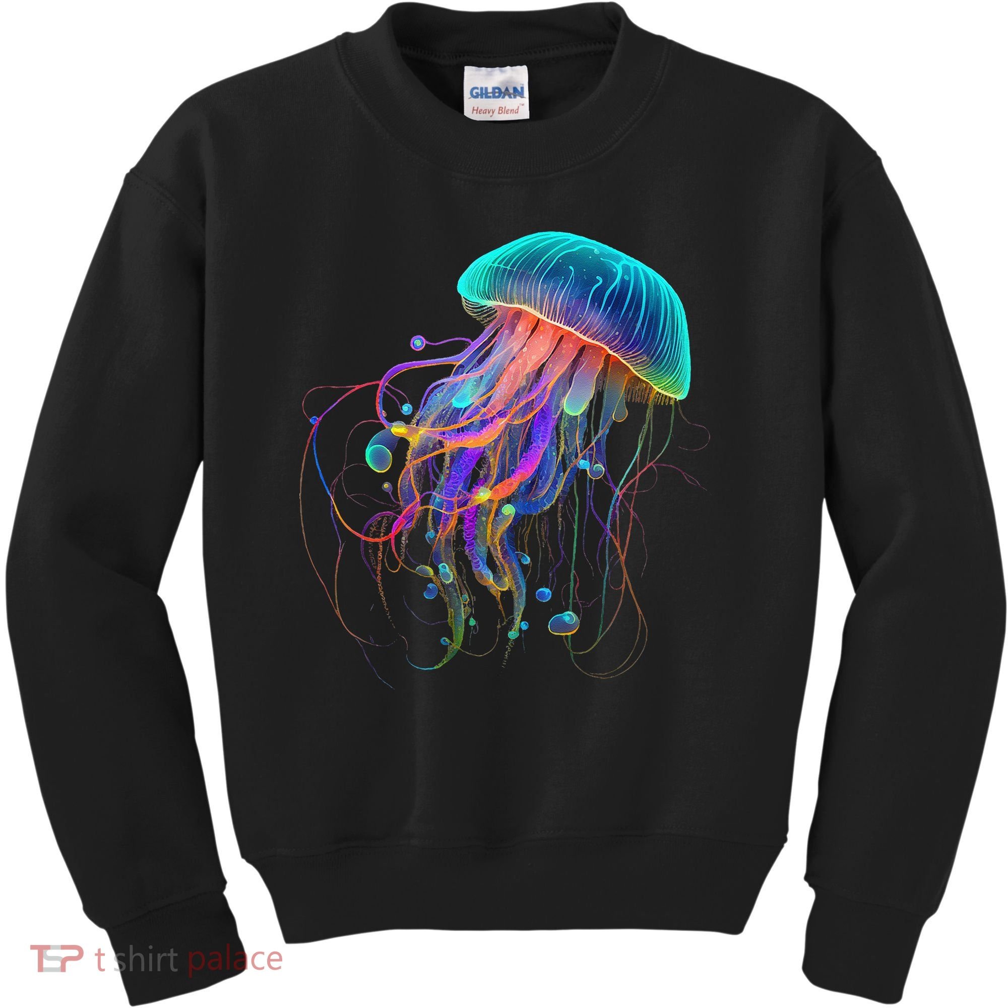 Jellyfish Ocean Animal Scuba Diving Jelly Fish Kids Sweatshirt