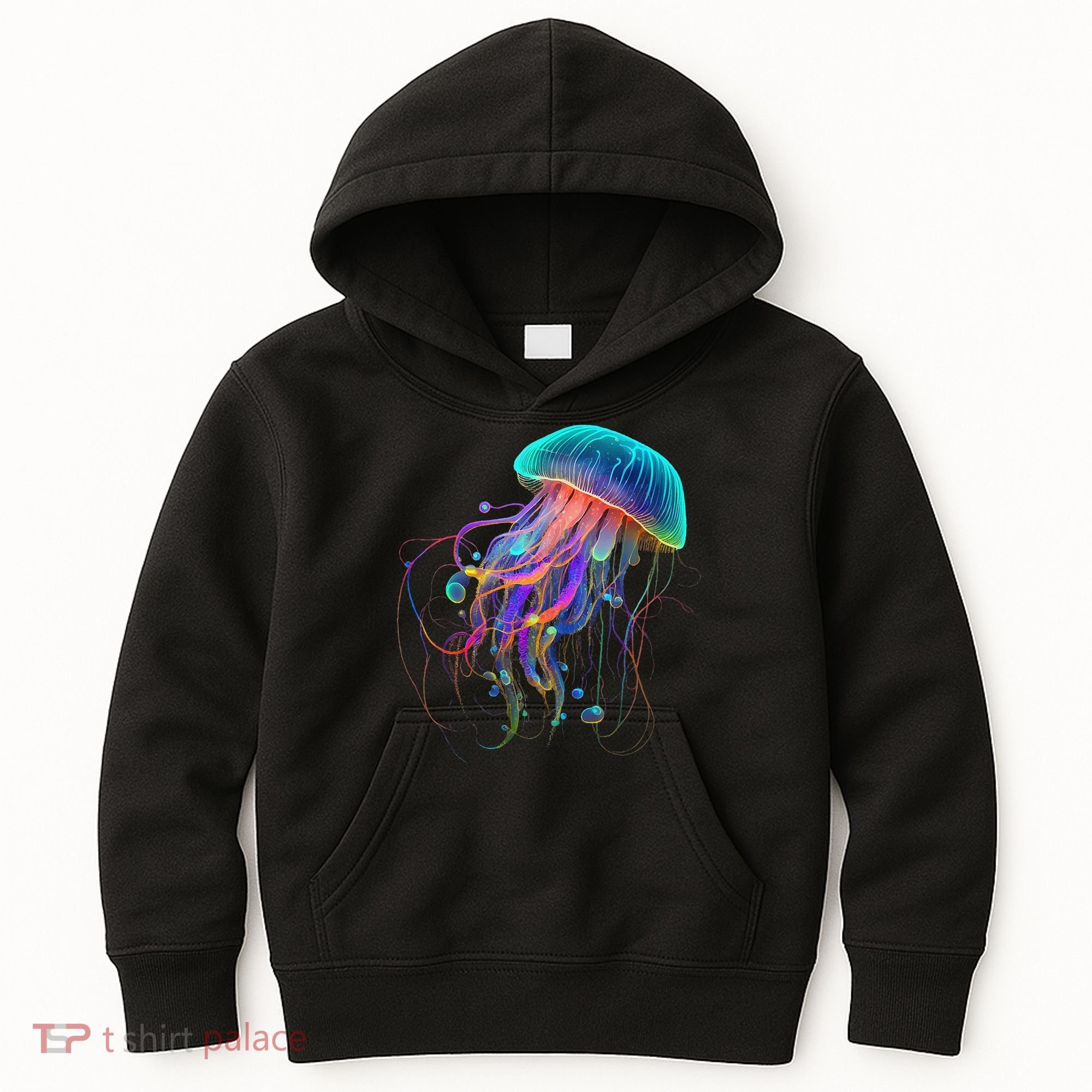 Jellyfish Ocean Animal Scuba Diving Jelly Fish Kids Hoodie