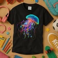 Jellyfish Ocean Animal Scuba Diving Jelly Fish Kids T-Shirt thumb 3