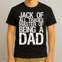 Jack Of All Trades Master Of Being A Dad Gift For Fathers T-Shirt thumb 3