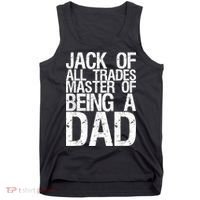 Jack Of All Trades Master Of Being A Dad Gift For Fathers Tank Top thumb 0