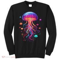 Jellyfish Ocean Animal Scuba Diving Rainbow Jelly Fish Sweatshirt thumb 0
