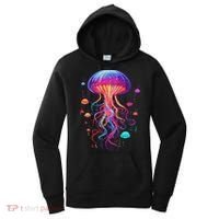 Jellyfish Ocean Animal Scuba Diving Rainbow Jelly Fish Women's Hoodie thumb 0
