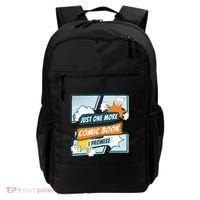 Just One Comic Book I Promise Funny Comic Books Convention Backpack thumb 0