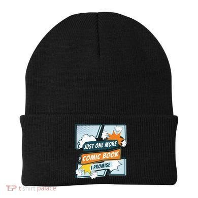 Just One Comic Book I Promise Funny Comic Books Convention Beanie