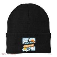 Just One Comic Book I Promise Funny Comic Books Convention Beanie thumb 0