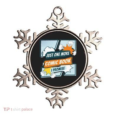 Just One Comic Book I Promise Funny Comic Books Convention Ornament