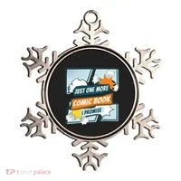 Just One Comic Book I Promise Funny Comic Books Convention Ornament thumb 0
