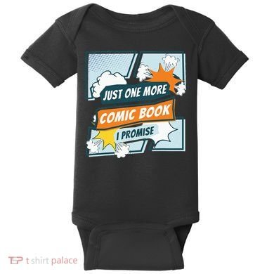 Just One Comic Book I Promise Funny Comic Books Convention Baby Bodysuit