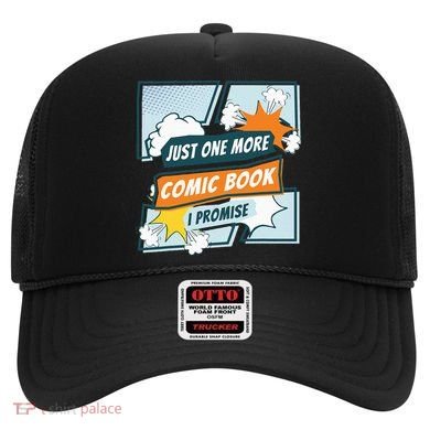 Just One Comic Book I Promise Funny Comic Books Convention Hat