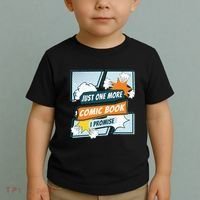 Just One Comic Book I Promise Funny Comic Books Convention Toddler T-Shirt thumb 2