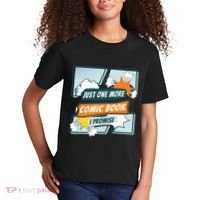 Just One Comic Book I Promise Funny Comic Books Convention Kids T-Shirt thumb 2