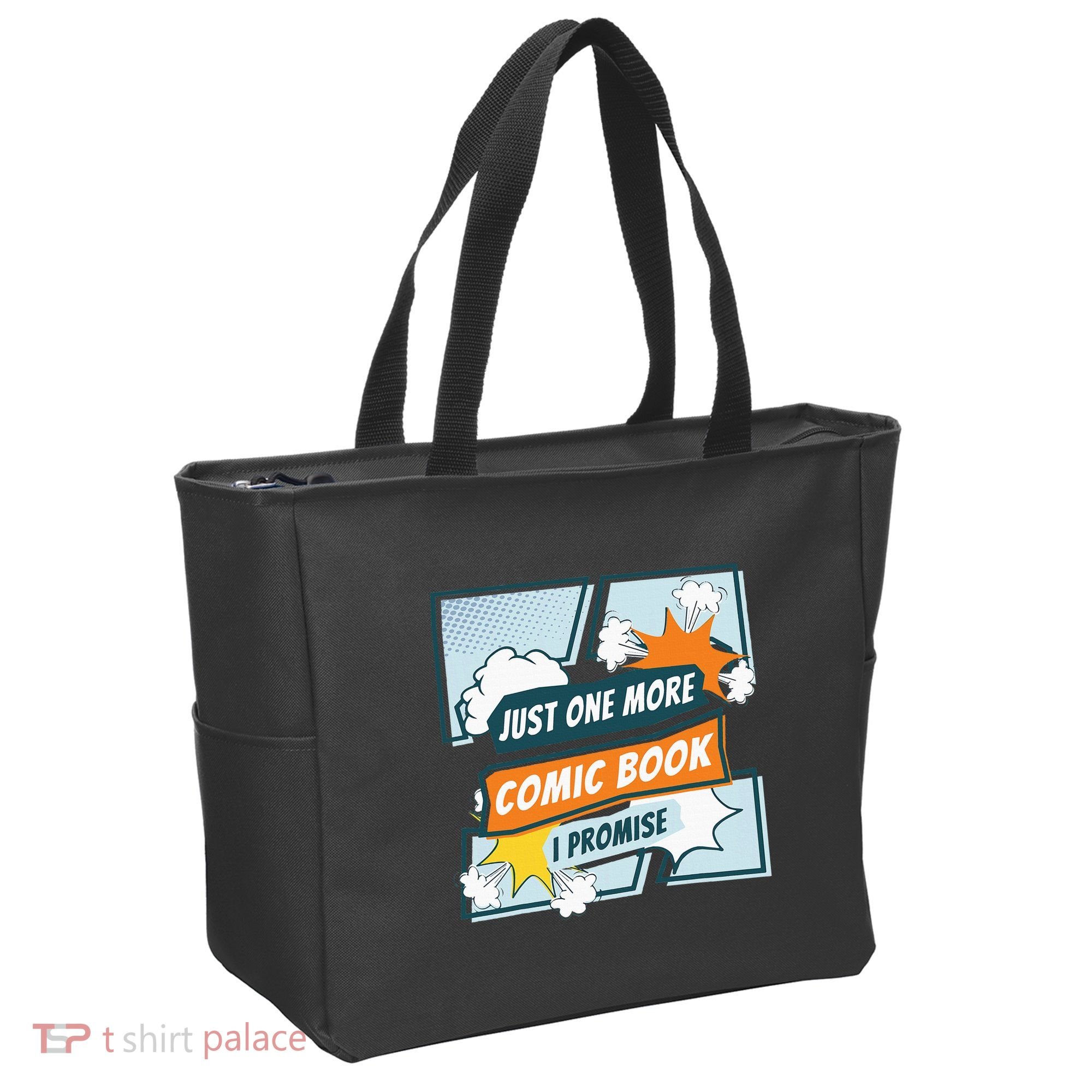 Just One Comic Book I Promise Funny Comic Books Convention Tote Bag
