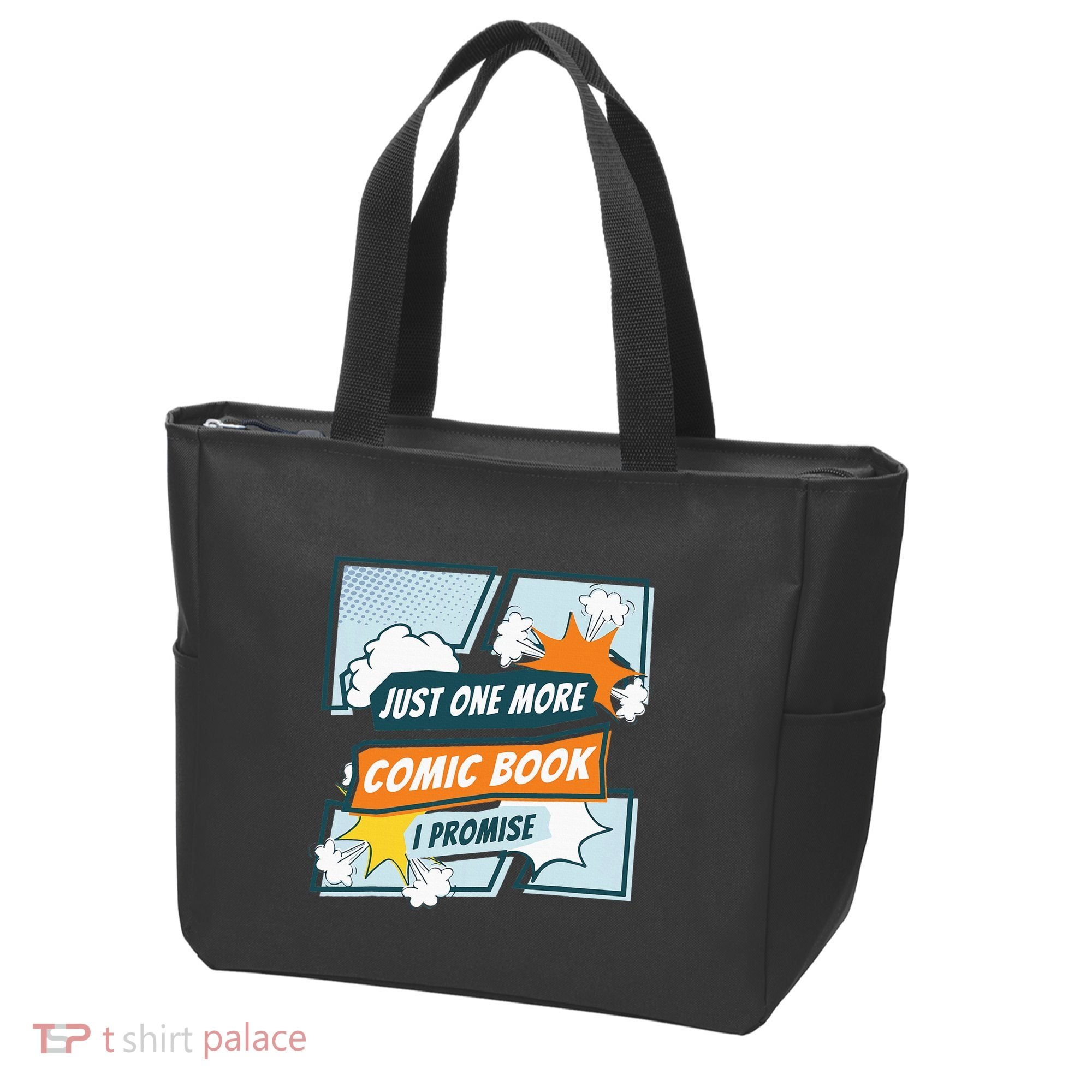 Just One Comic Book I Promise Funny Comic Books Convention Tote Bag