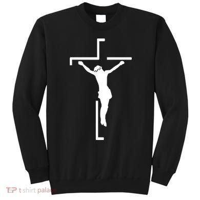 Jesus On Cross Sweatshirt