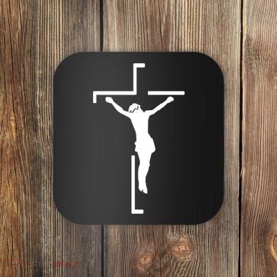 Jesus On Cross Coaster