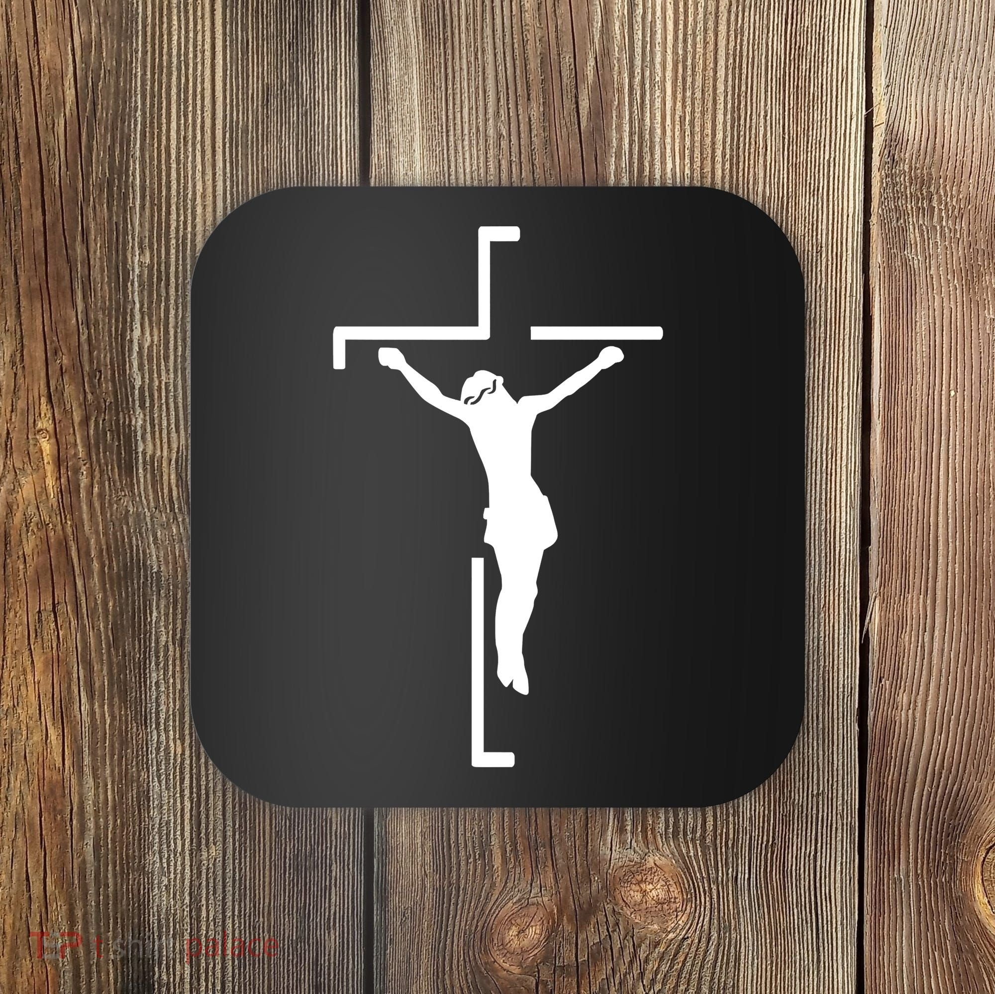 Jesus On Cross Coaster