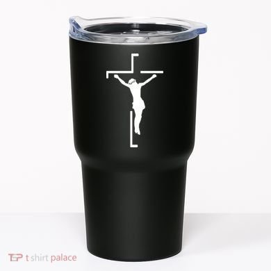 Jesus On Cross Tumbler
