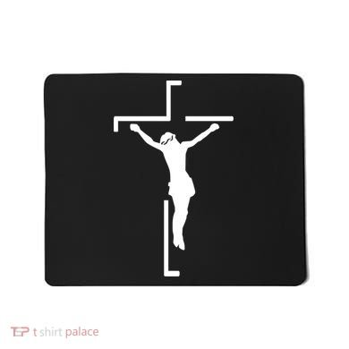 Jesus On Cross Mousepad
