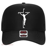 Jesus On Cross Hat thumb 0