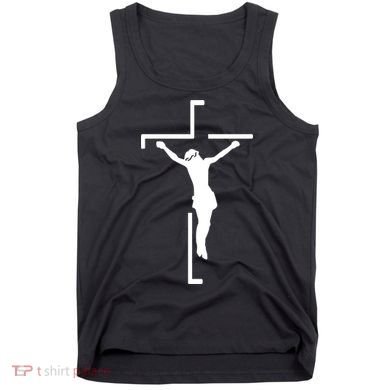 Jesus On Cross Tank Top