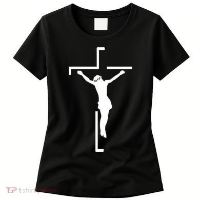 Jesus On Cross Women's T-Shirt
