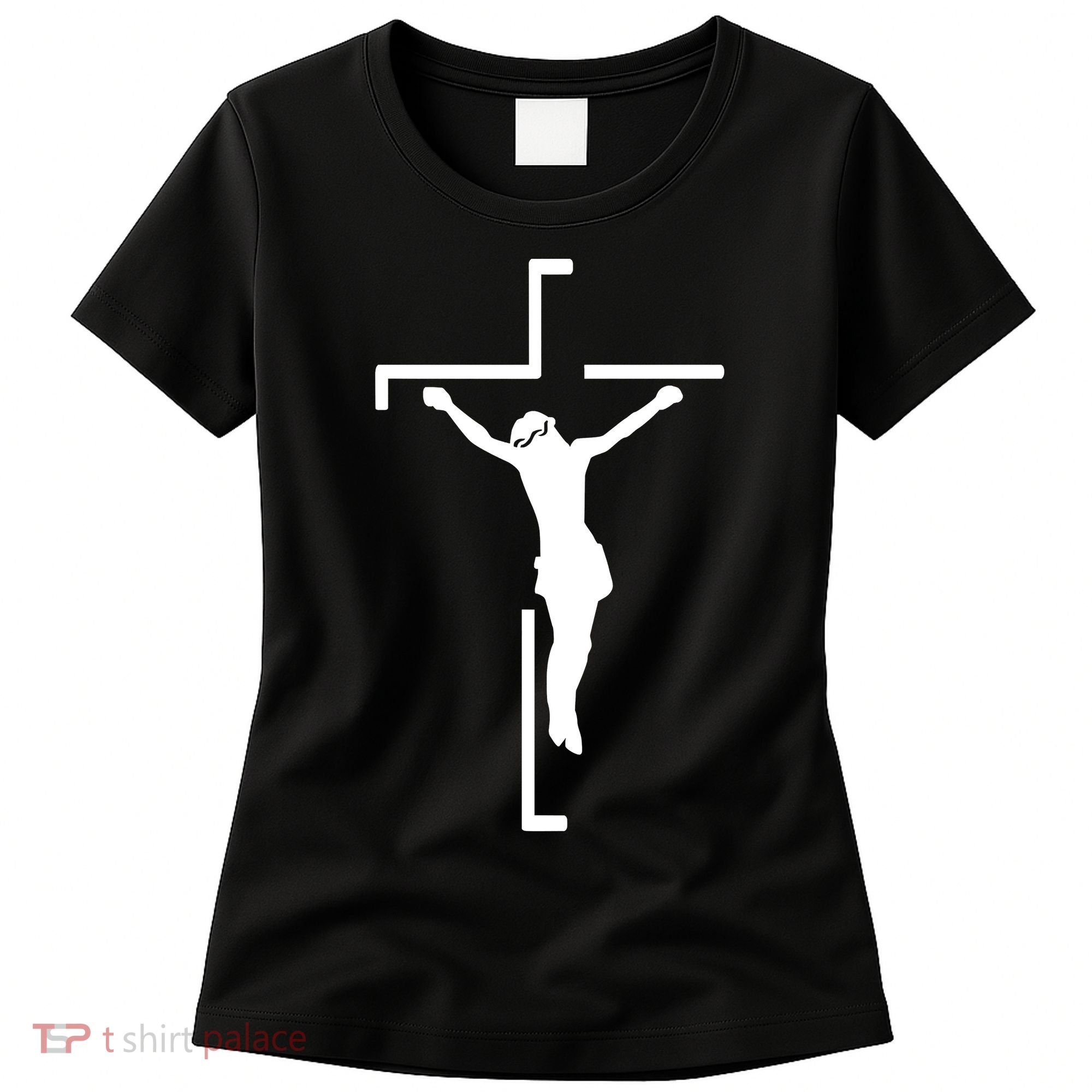 Jesus On Cross Women's T-Shirt