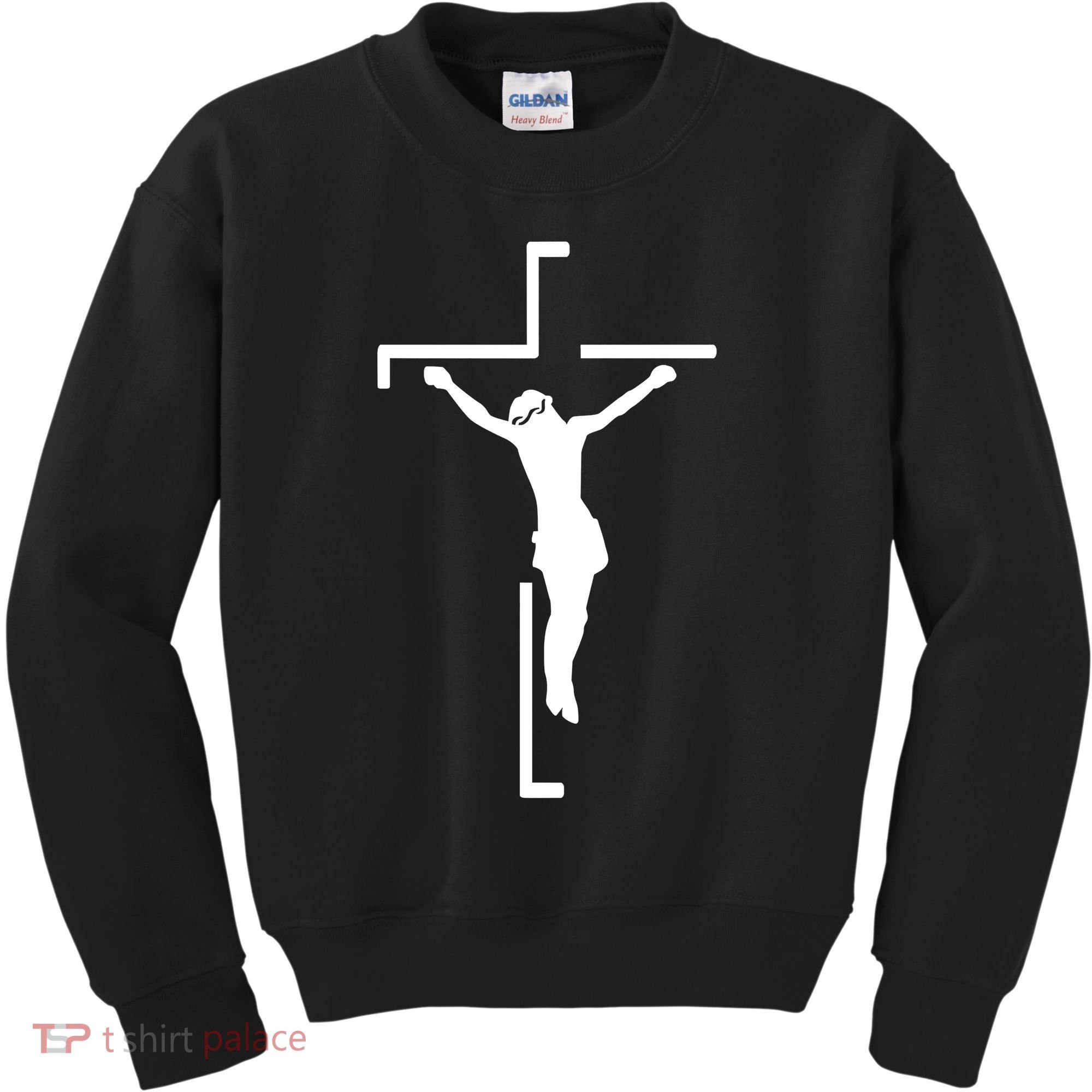 Jesus On Cross Kids Sweatshirt