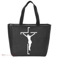 Jesus On Cross Tote Bag thumb 0