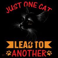 Just One Cat Lead To Another Cat Lover Cat Day Coffee Mug thumb 5