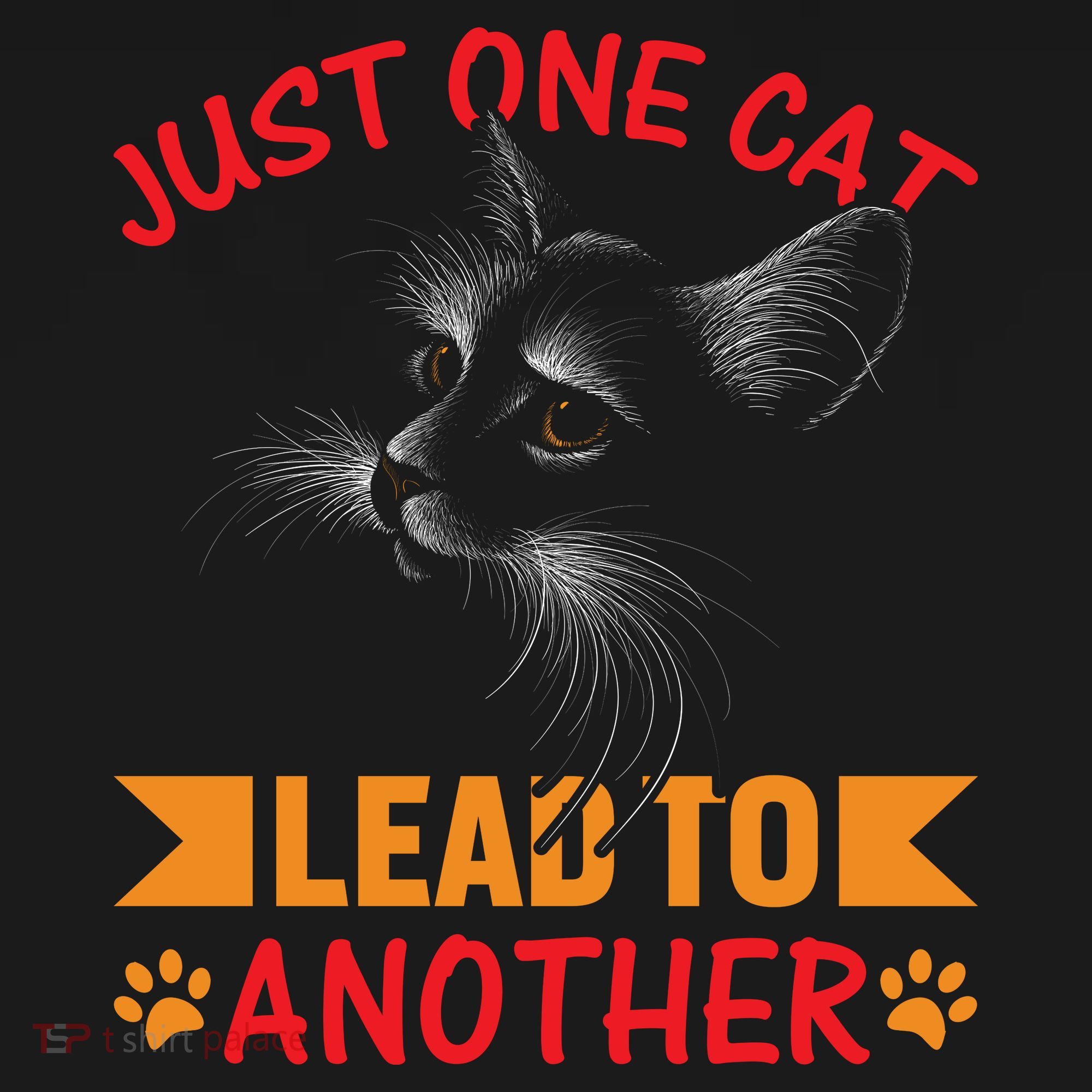 Just One Cat Lead To Another Cat Lover Cat Day Women's Tank Top