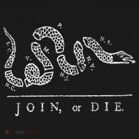 Join Or Die Snake Franklin Independence Gadsden 1776 Flag Long Sleeve Shirt thumb 2