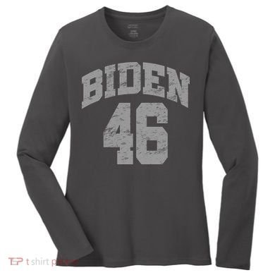 Joe Biden 46 Women's Long Sleeve Shirt